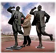 Morecambe statue